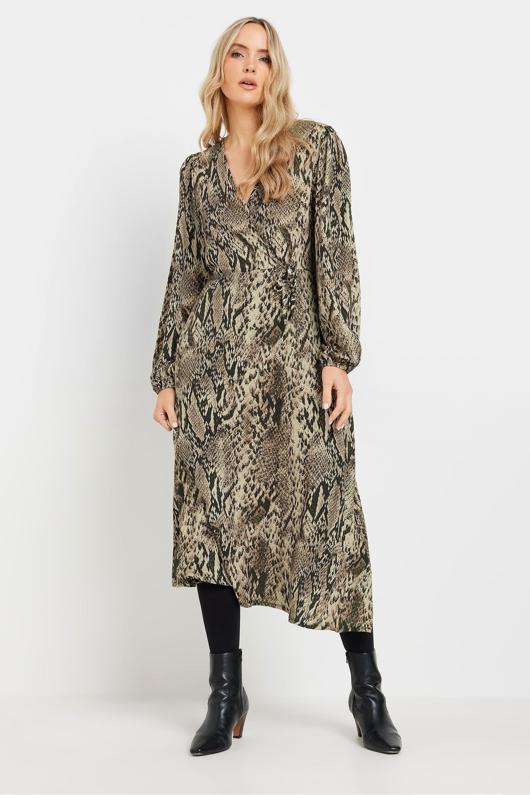 Snake long dress cheap