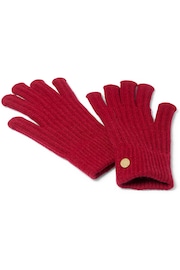 Katie Loxton Red Knitted Gloves - Image 3 of 4