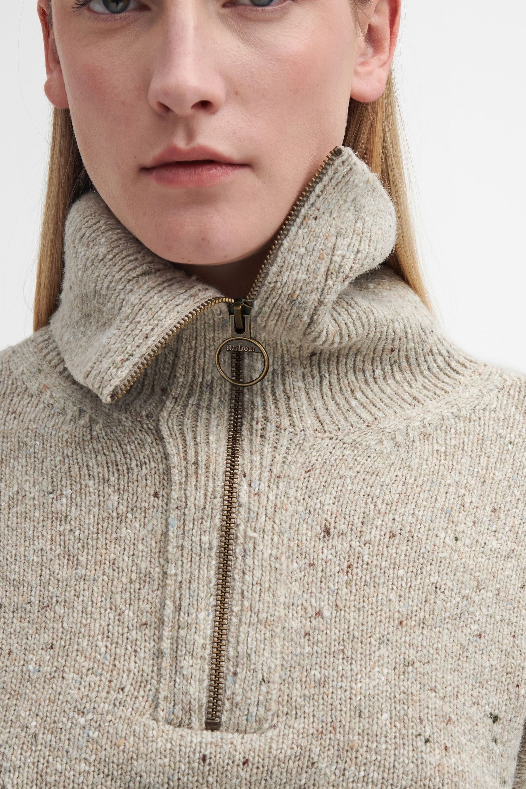 Barbour zip jumper cheap