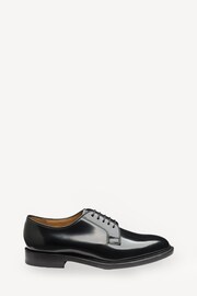 Loake Polished Plain Front Derby Black Shoes - Image 1 of 3