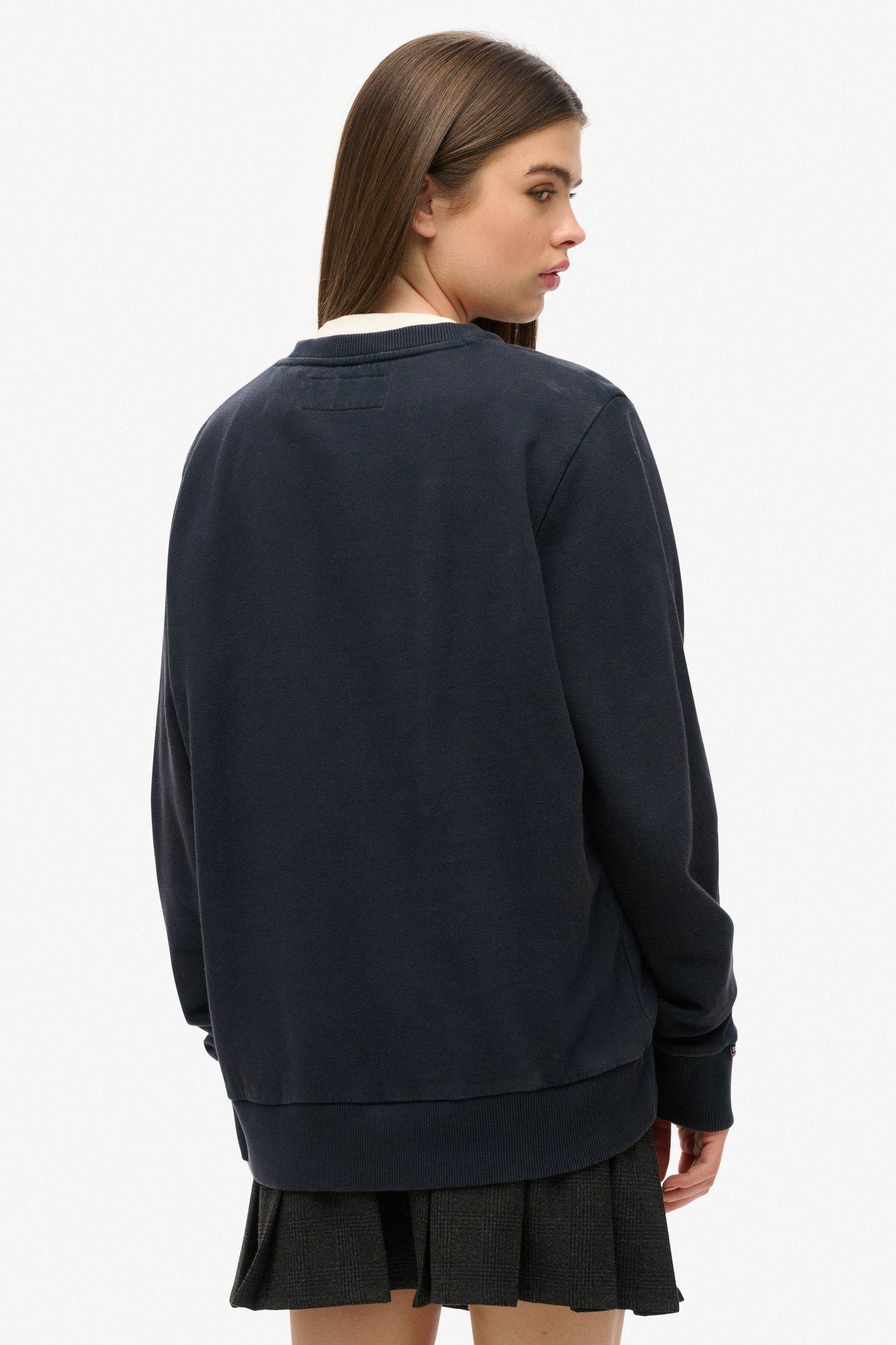Superdry oversized sweatshirt new arrivals