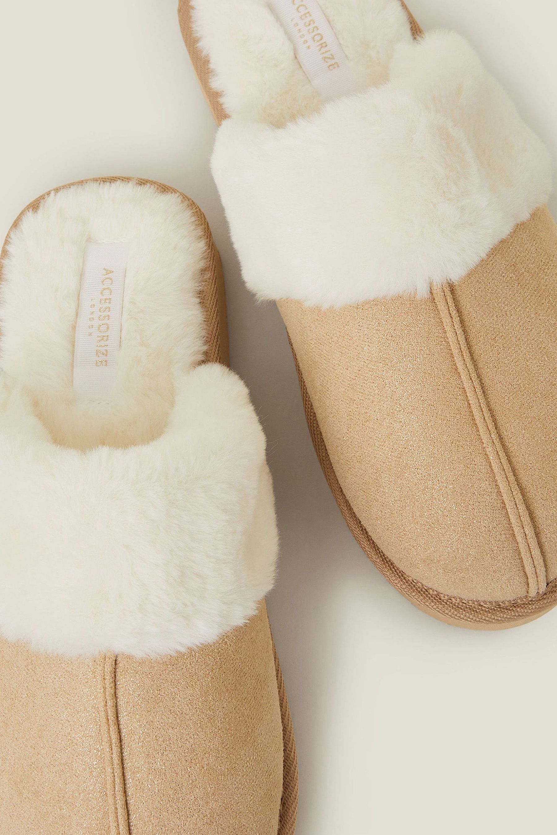 Glitter mule slippers sale