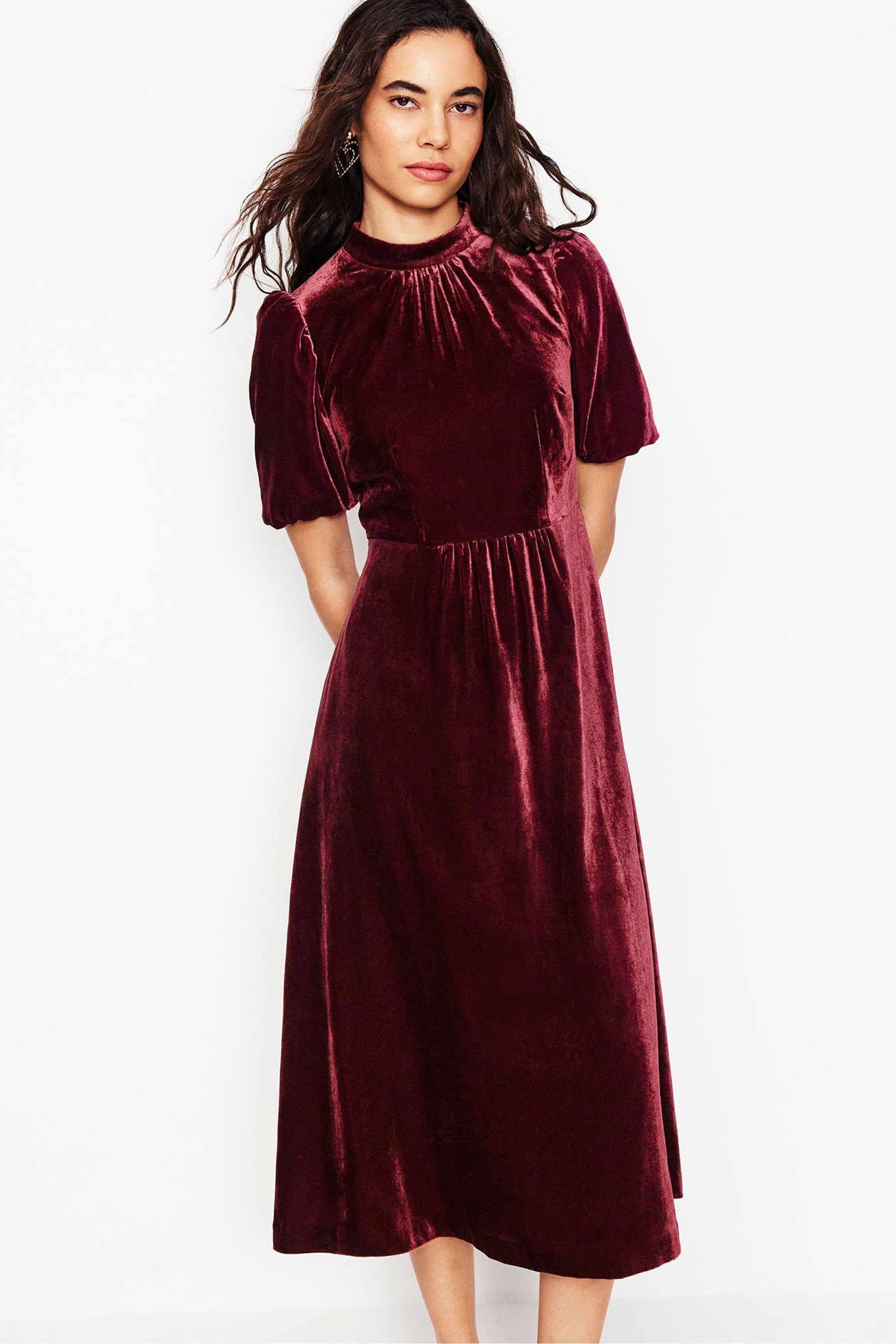 Next velvet dress deals