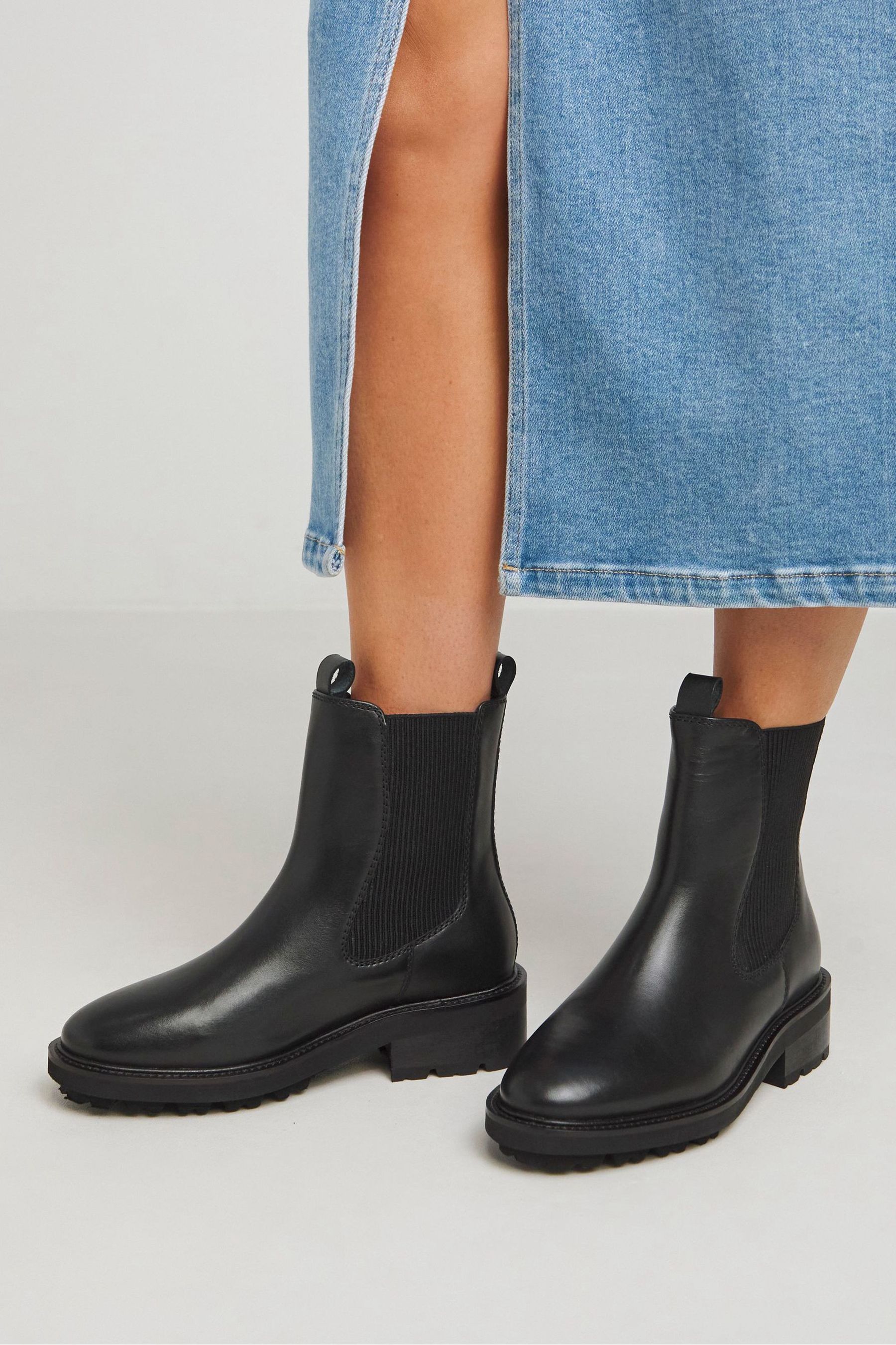 Wide fit suede chelsea boots outlet