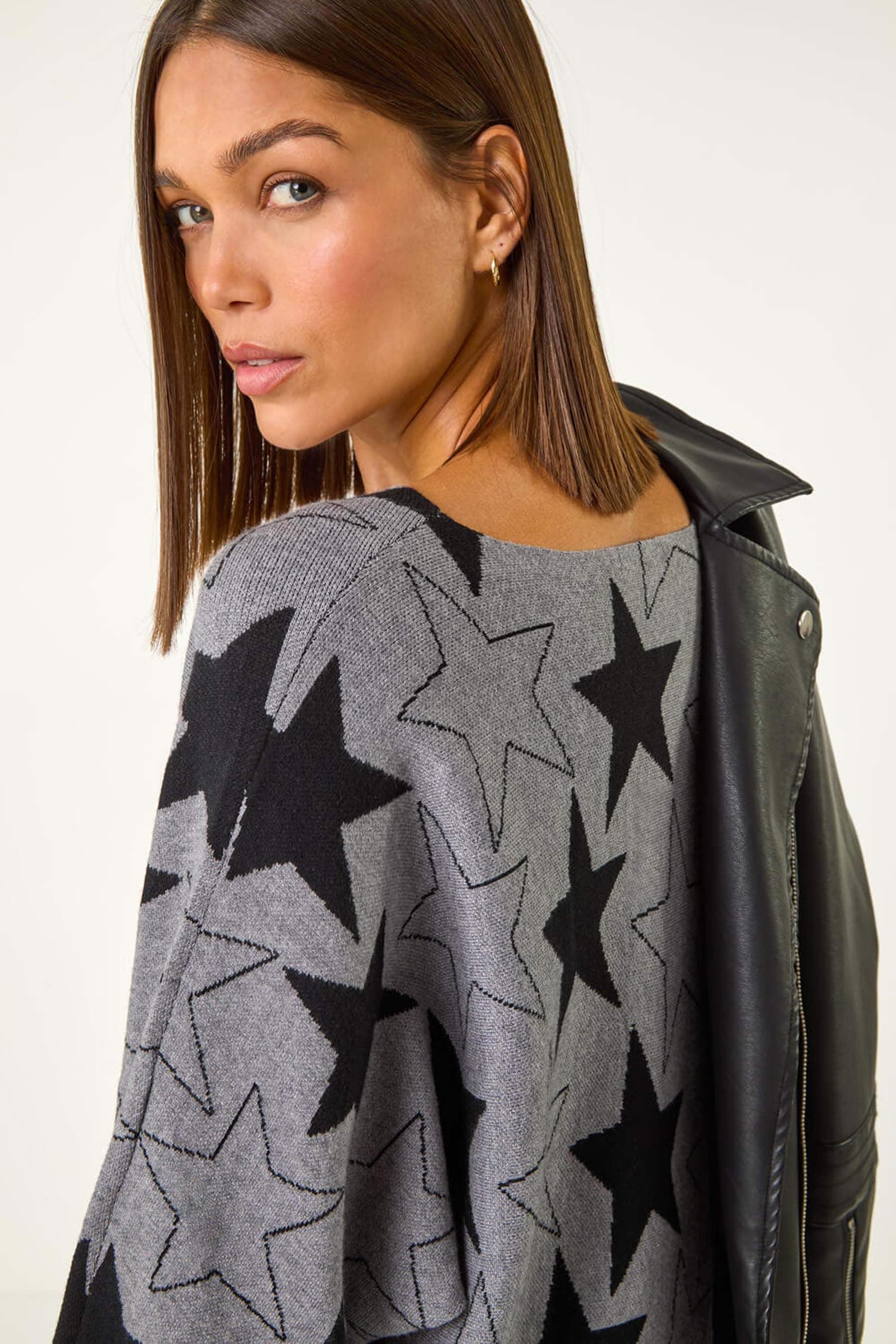 Next grey star jumper on sale