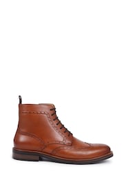 Jones Bootmaker Natural Fletcher Leather Boots - Image 1 of 1