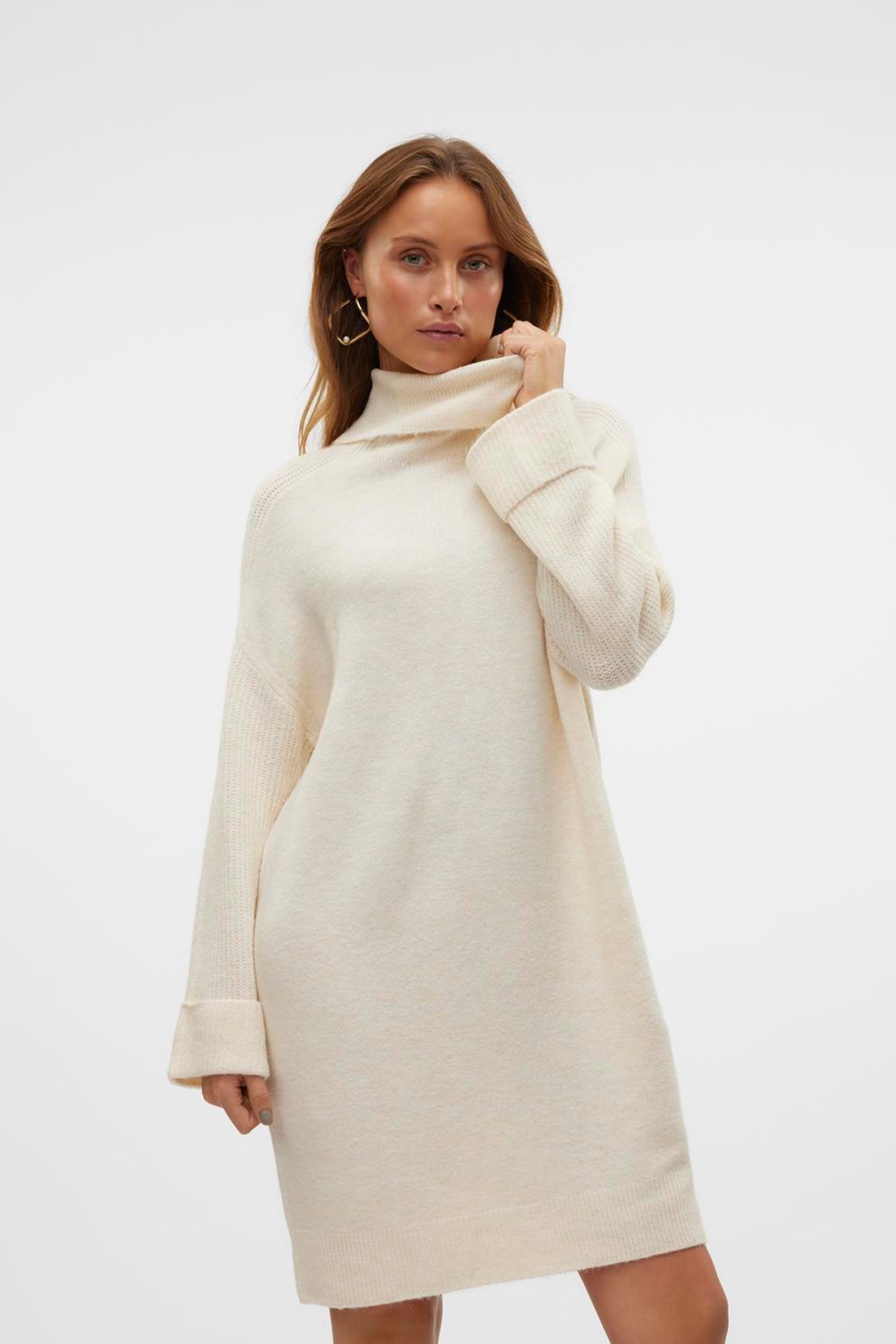 Vero moda high neck knitted jumper new arrivals