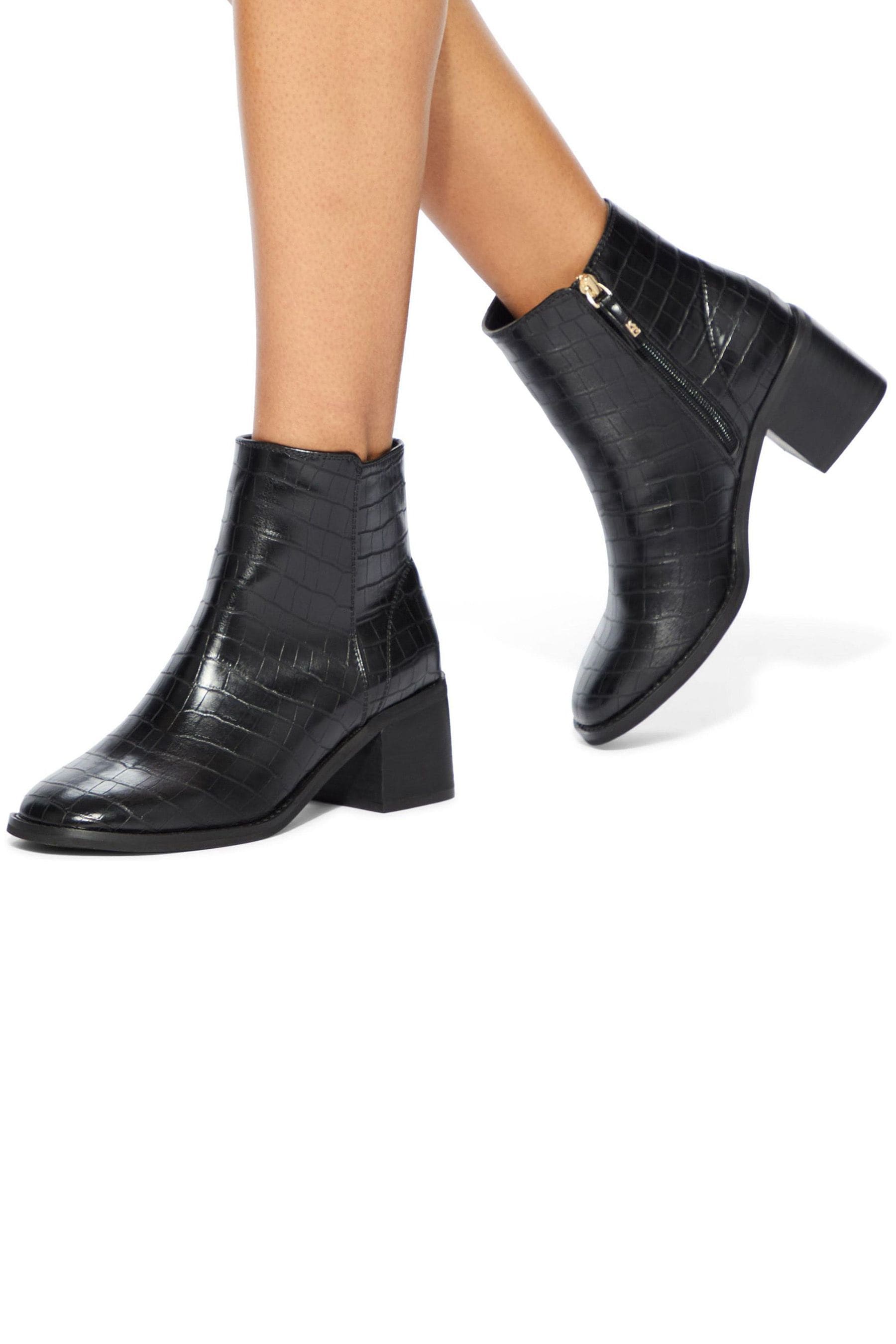 Kurt geiger black boots new arrivals