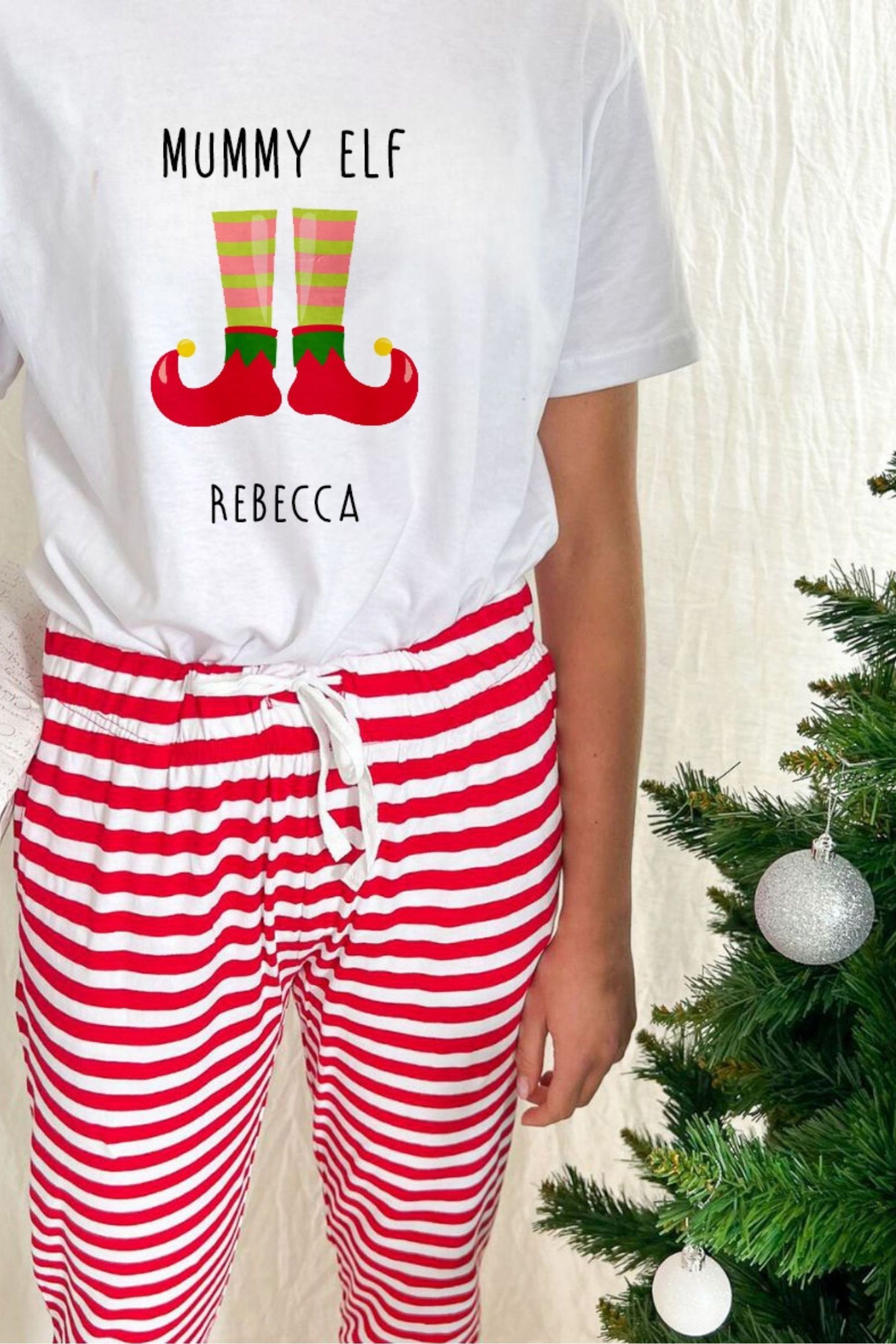 Christmas elf pajamas shop
