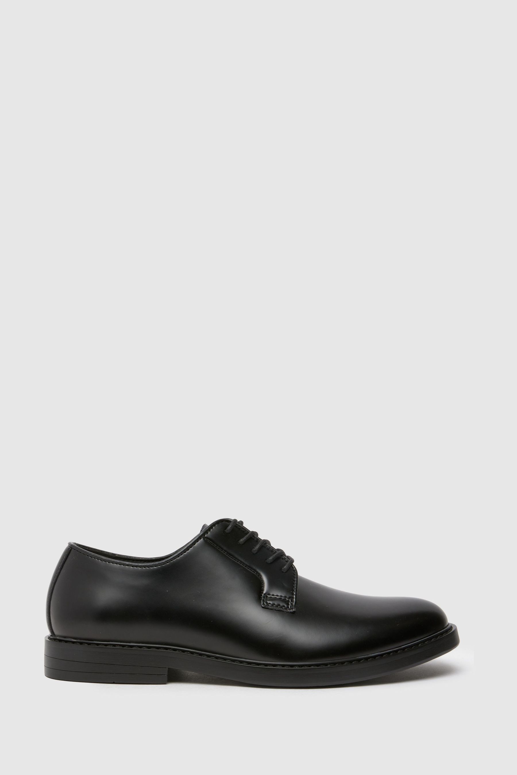 Buy Schuh Monte Leather Lace Up Black Shoes from Next USA