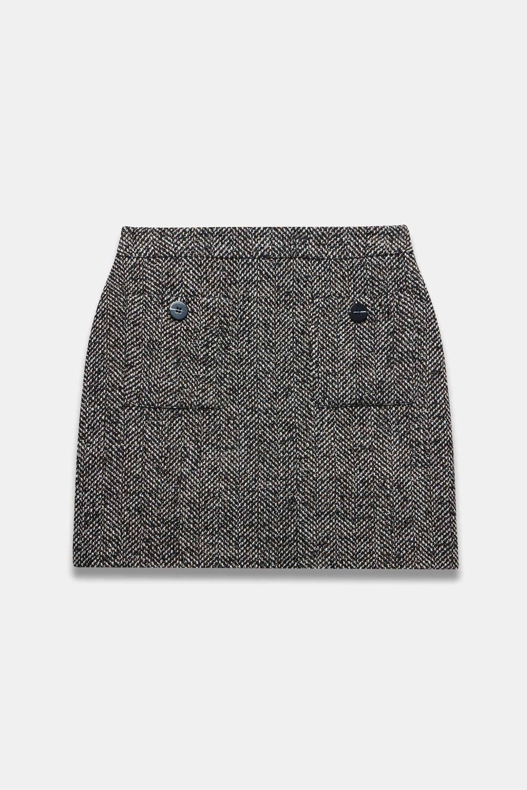 Tweed mini skirt next top