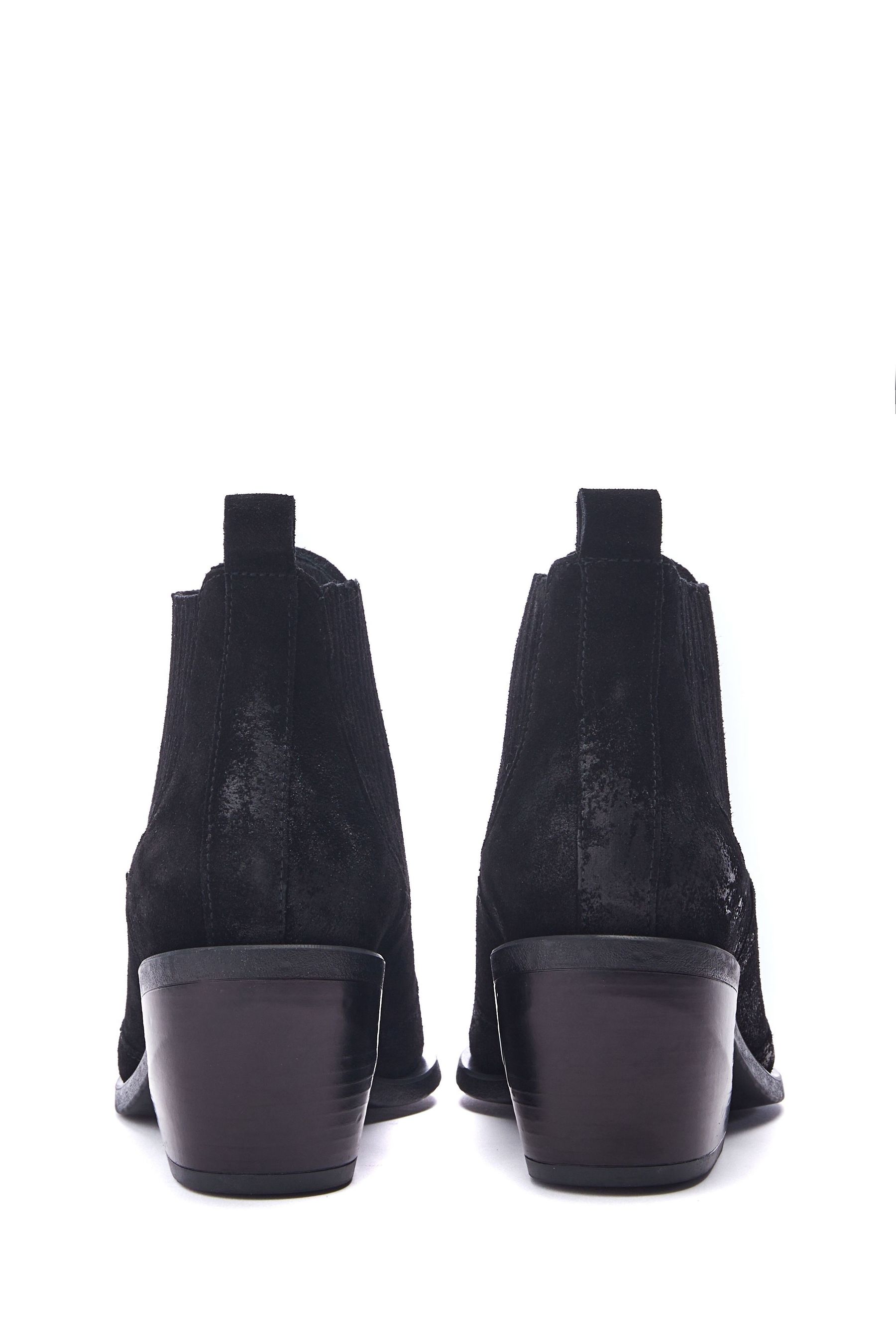 Moda in pelle black ankle boots hotsell