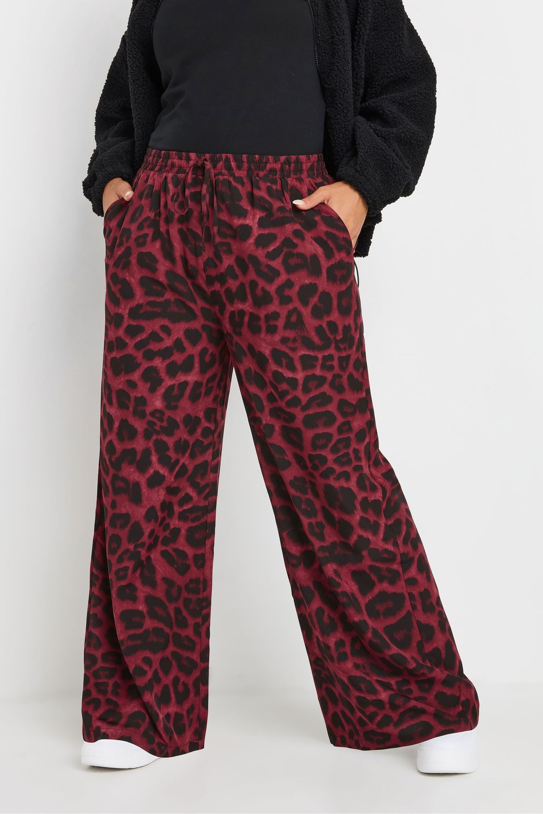 Buy Yours Curve Leopard Print Pull On Trousers Next Ukraine