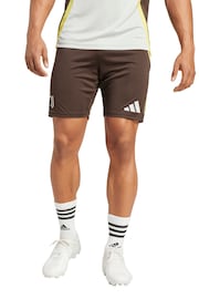 adidas Brown Juventus European Training Shorts - Image 1 of 3