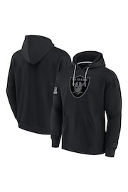 Fanatics NFL Las Vegas Raiders Elements Fleece Pullover Black Hoodie - Image 1 of 3