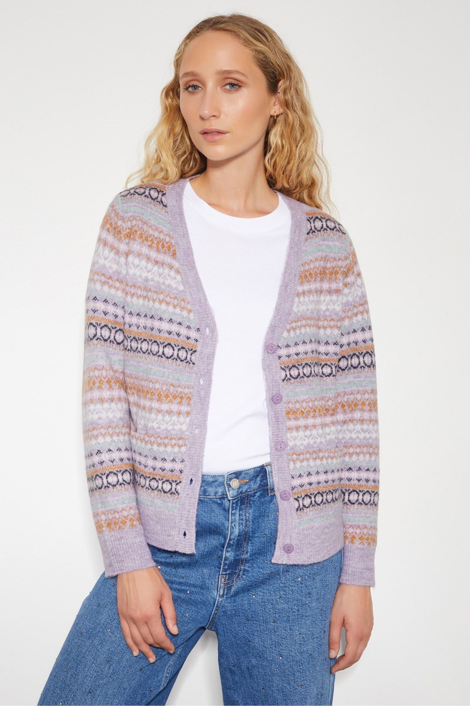 Purple cardigan next outlet