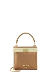 Dune London Metallic Everlong Micro Bag - Image 2 of 5