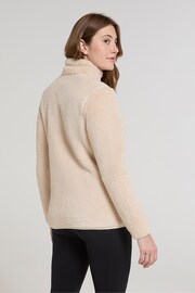 Mountain Warehouse Natural Womens Teddy FulL Zip Fleece - Image 3 of 4