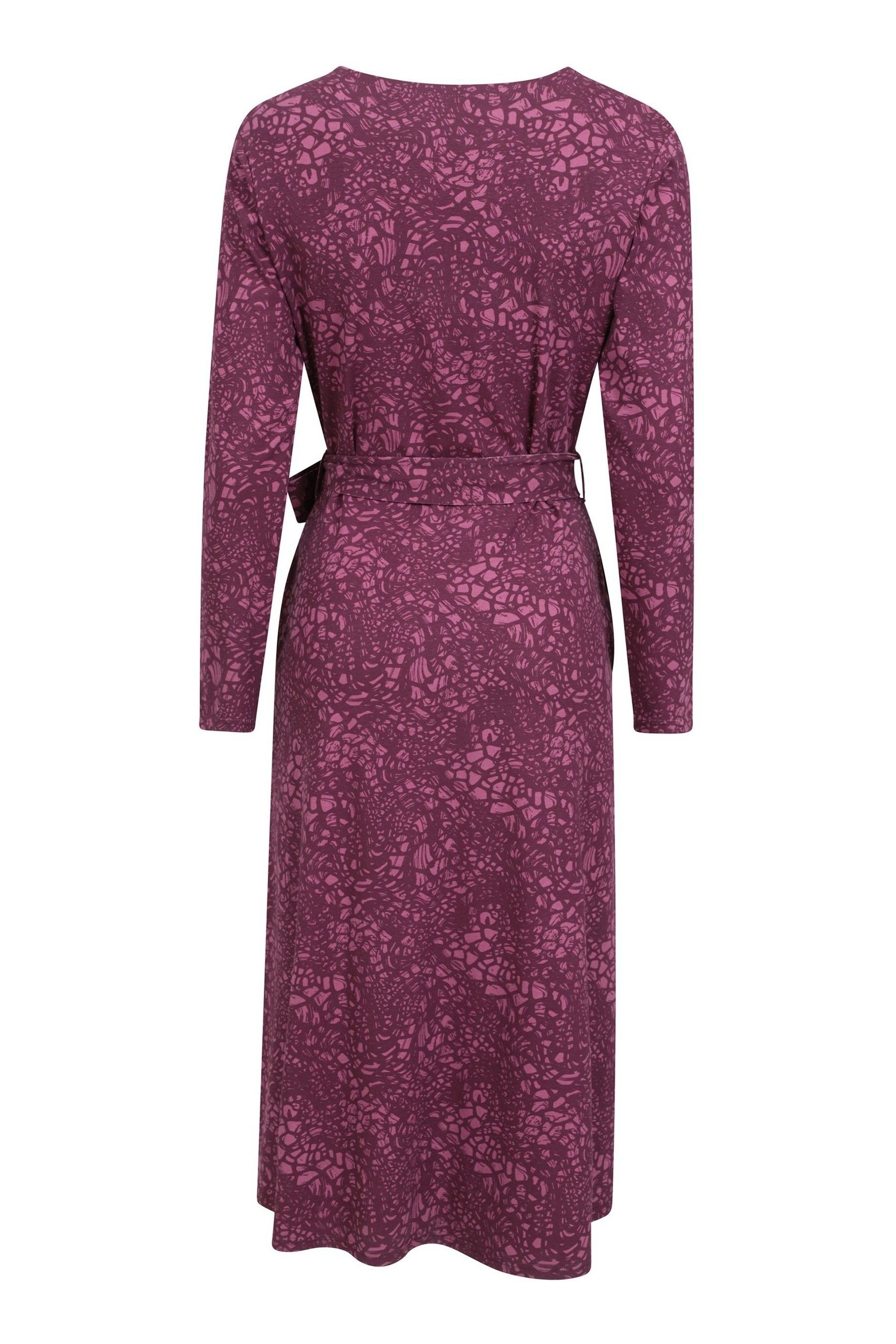 Warehouse pink wrap dress cheap