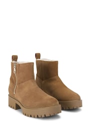 Carvela Natural Limit Faux Fur Boots - Image 2 of 4