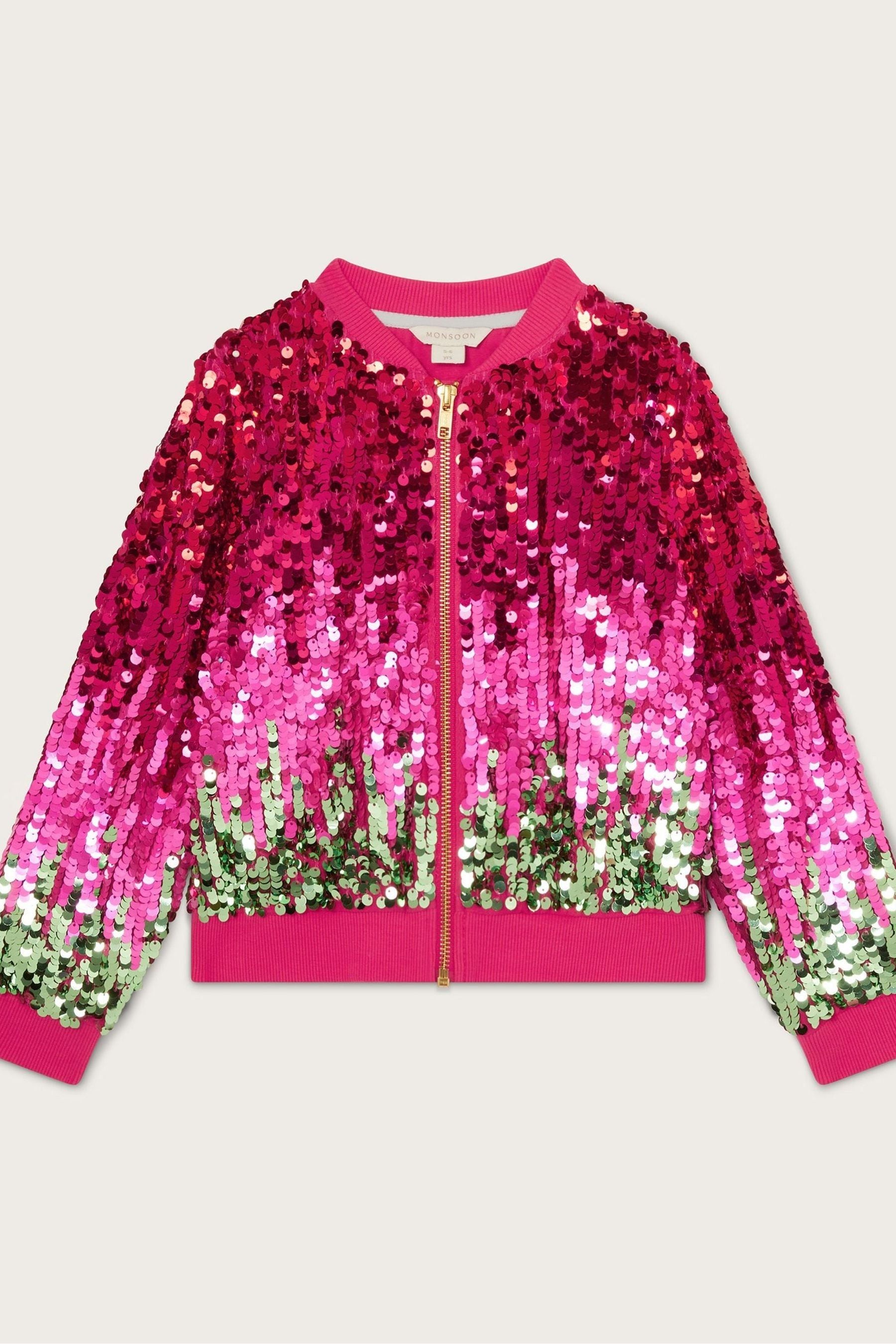 Monsoon Pink Bright Sequin Bomber Jacket pink price in Dubai UAE Compare Prices