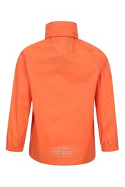 Mountain Warehouse Orange Kids Pakka II Waterproof Jacket - Image 5 of 7