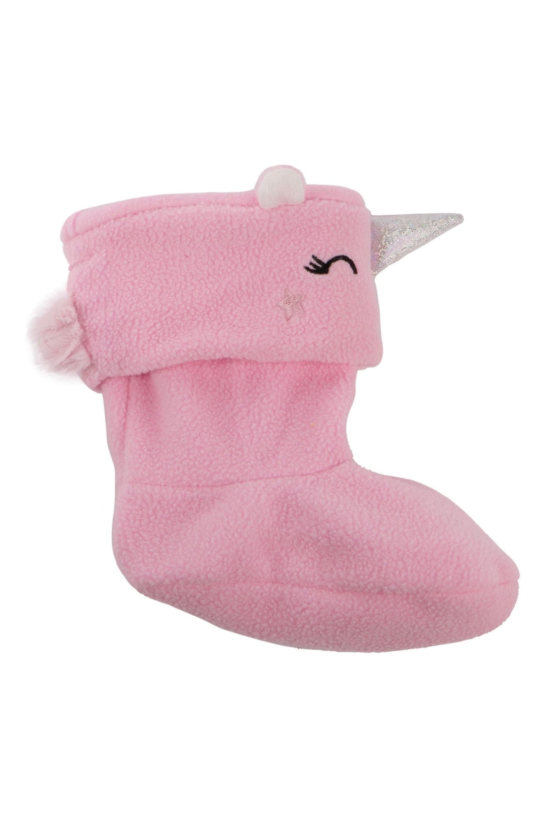 Buy Totes Pink Childrens Bunny Welly Liner Socks from Next Luxembourg