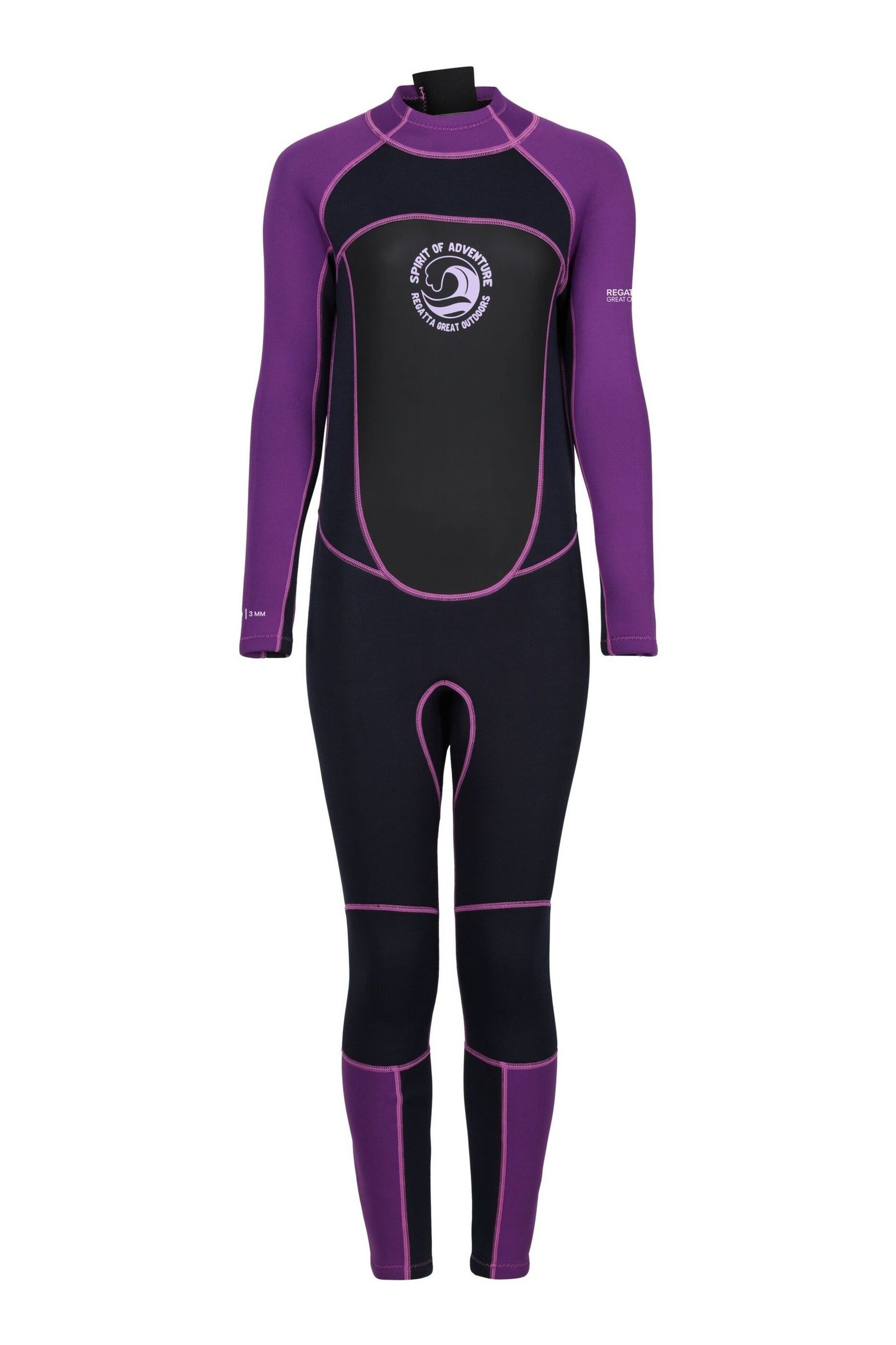 Regatta Blue Womens 3mm Full Wetsuit - Image 7 of 9