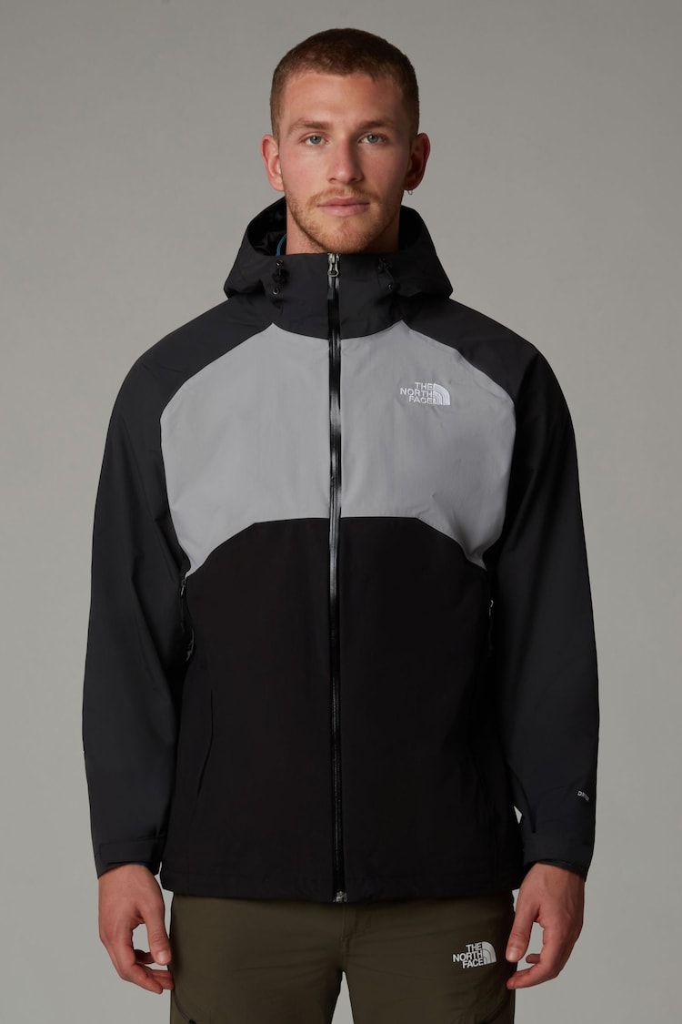 The North Face Black/Grey Stratos Jacket - Image 1 of 6