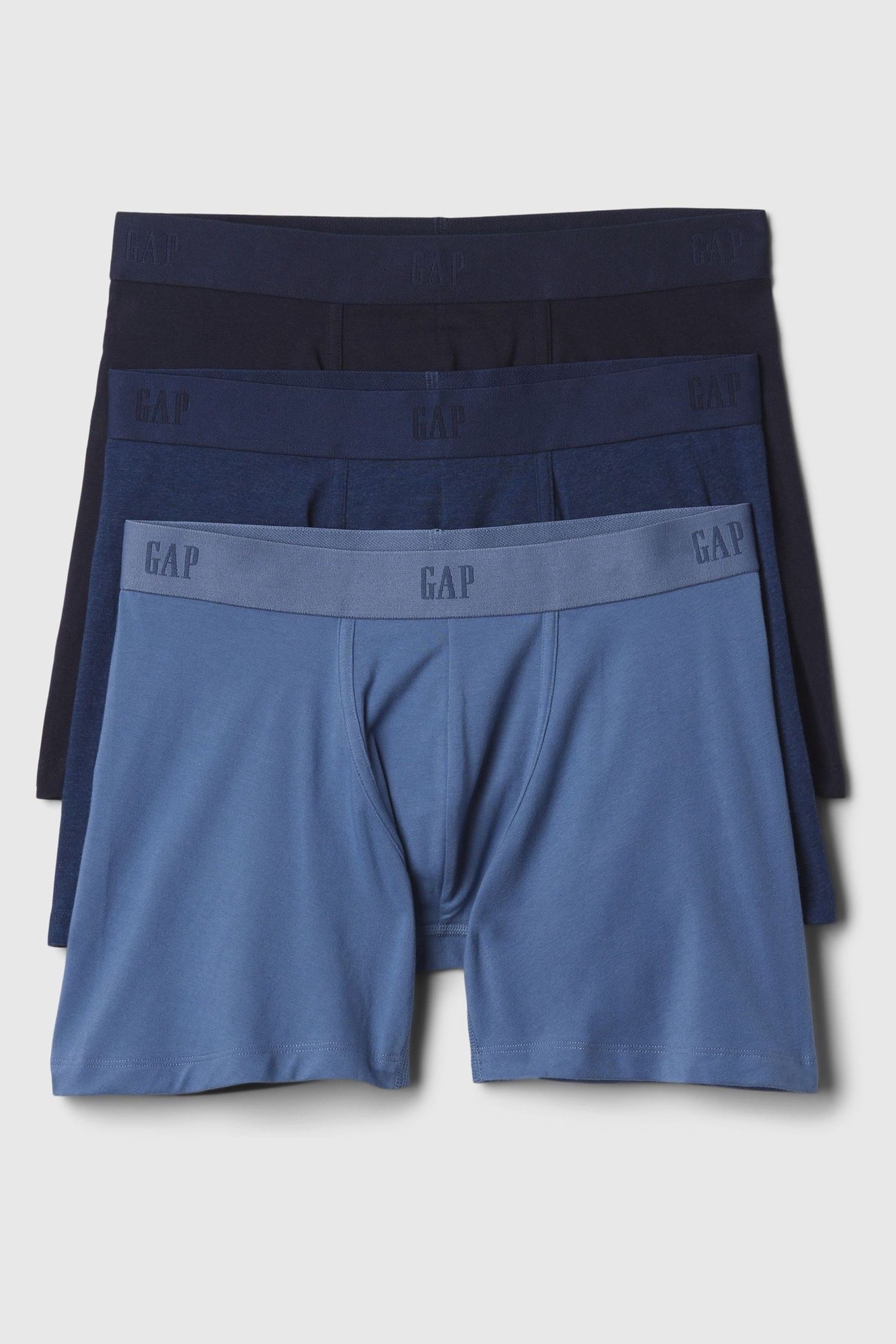 Buy Gap Cotton Logo 3 Pack Boxers from Next France