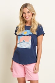 Brakeburn Blue Landscape T-Shirt - Image 1 of 5