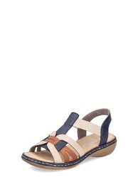 Rieker Womens Elastic Stretch Sandals - Image 1 of 10