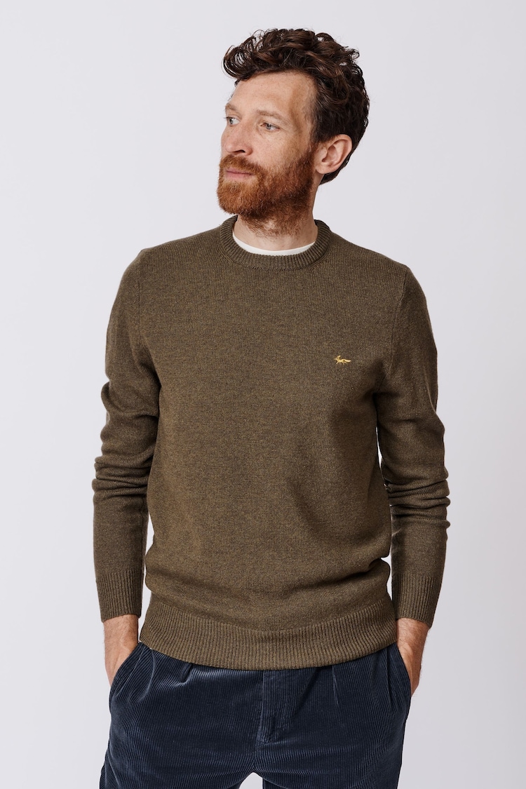 Aubin Westbourne Wool Crew Neck Jumper - Image 1 of 8