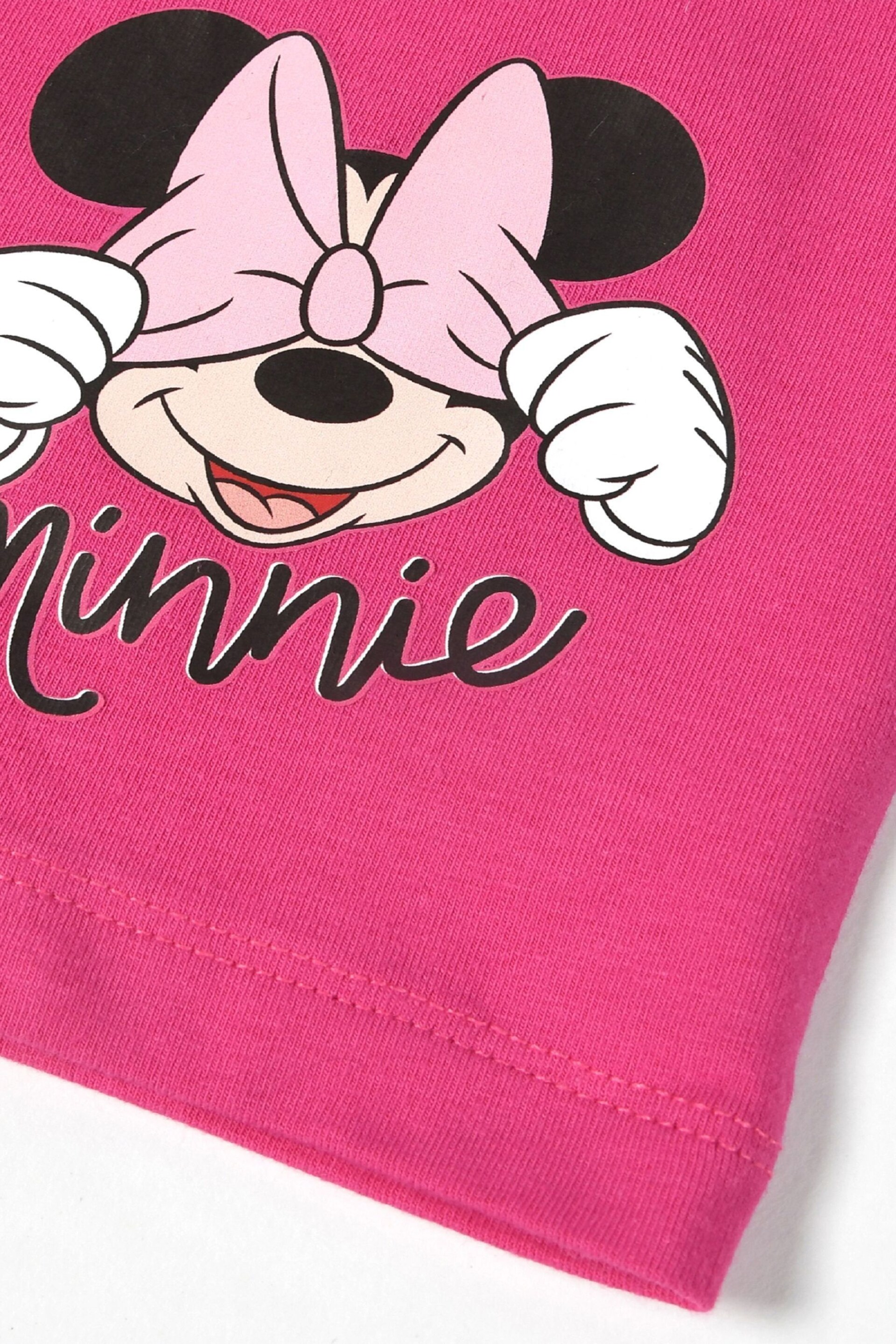 Brand Threads Pink Disney Minnie Mouse BoysT-Shirt and Shorts Set - Image 5 of 5