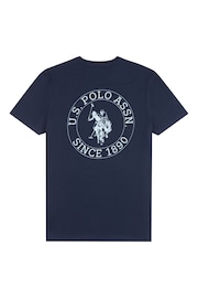 U.S. Polo Assn. Classic Fit Mens Circle Print T-Shirt - Image 2 of 3