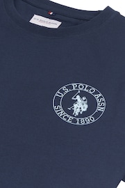 U.S. Polo Assn. Classic Fit Mens Circle Print T-Shirt - Image 3 of 3