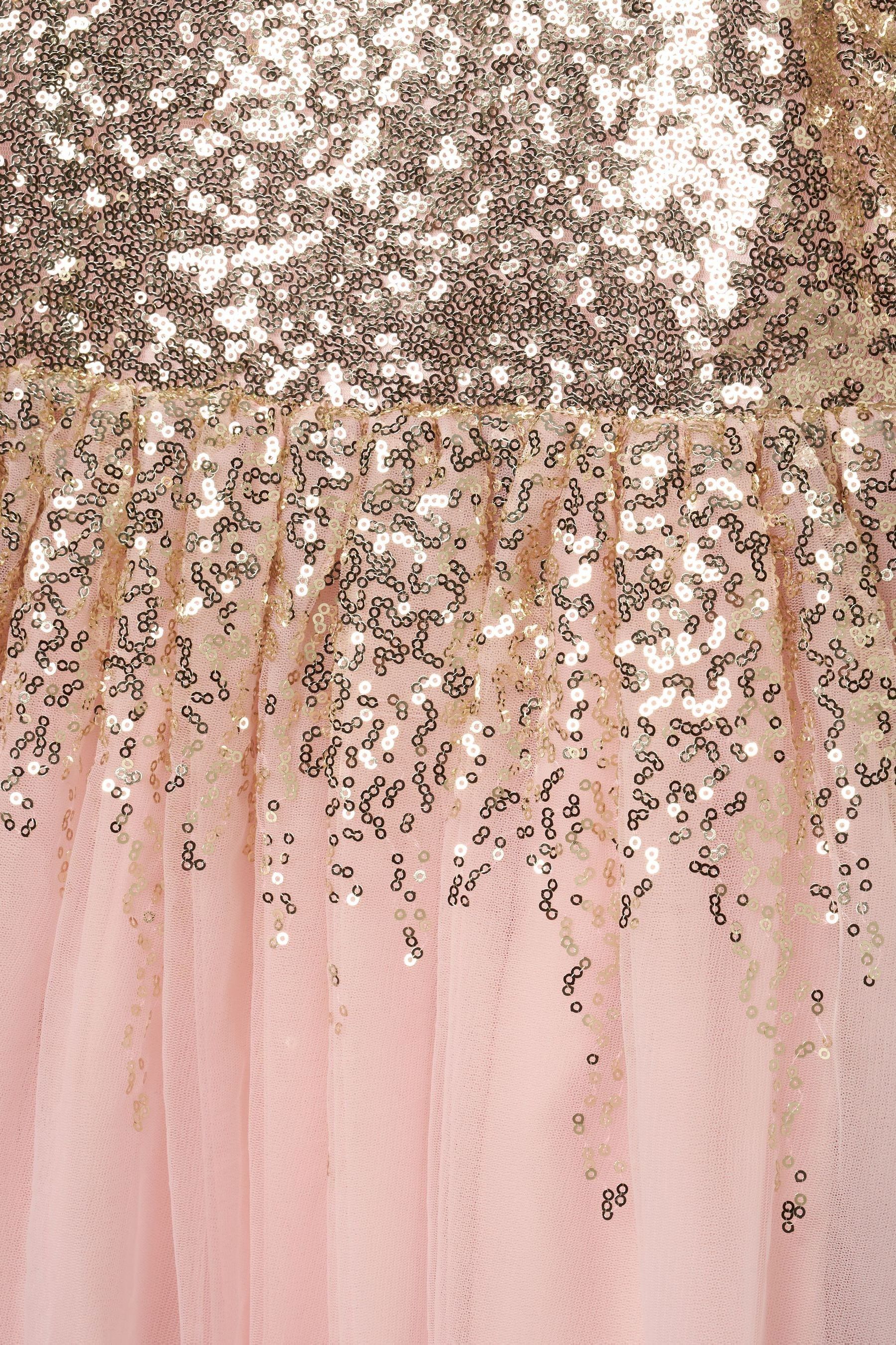 Buy Miss Sequin Waterfall Tulle Skirt Dress from Next Malta