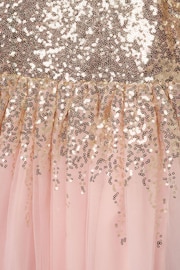 Miss Sequin Waterfall Tulle Skirt Dress - Image 3 of 4