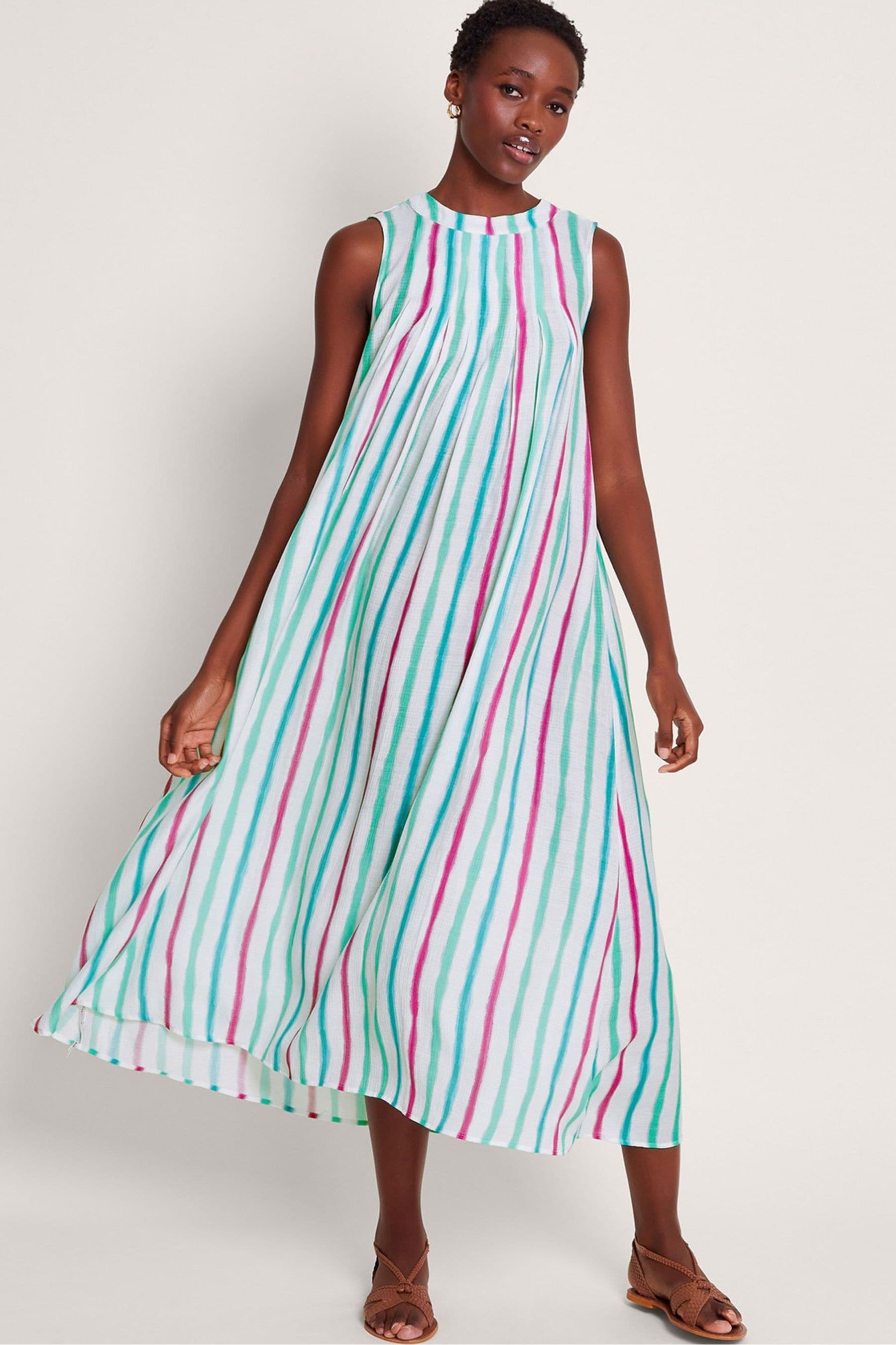 Next stripe dress shop