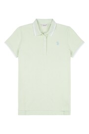 U.S. Polo Assn. Womens Regular Fit Pique Polo Shirt - Image 5 of 7