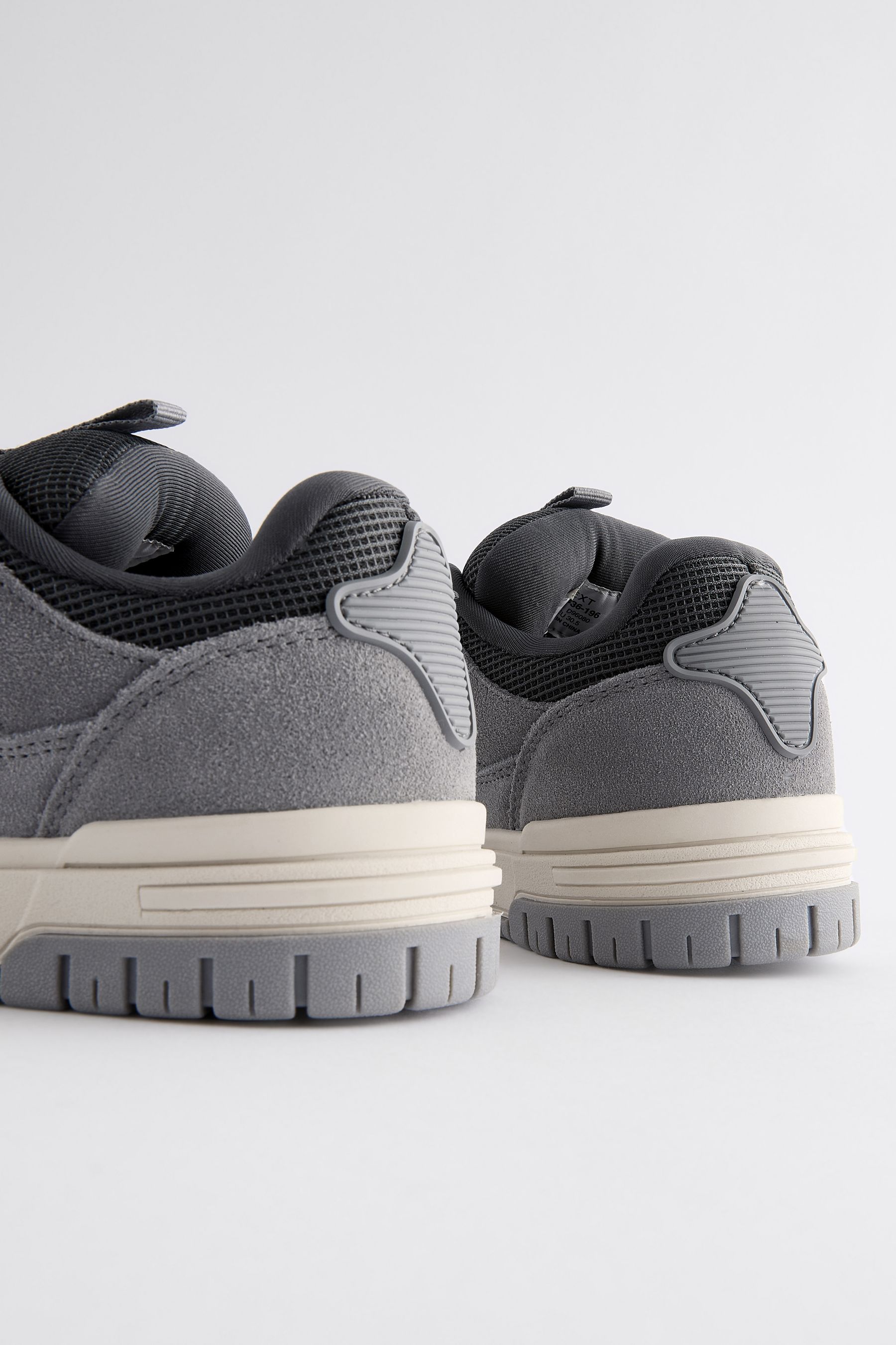 Buy Grey Chunky Lace Skate Trainers from the Next UK online shop