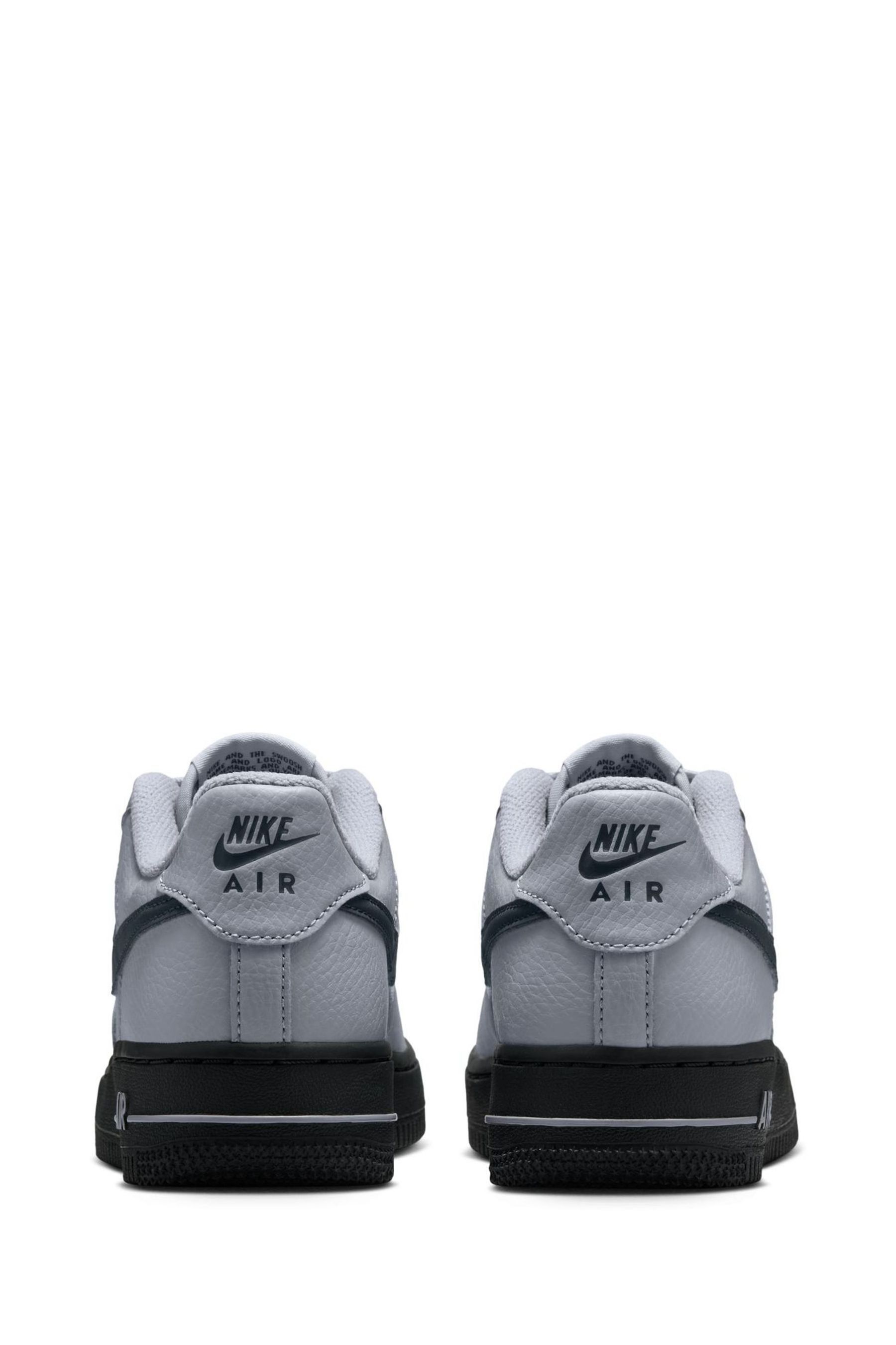 Buy Nike Grey Air Force 1 Trainers from Next Luxembourg