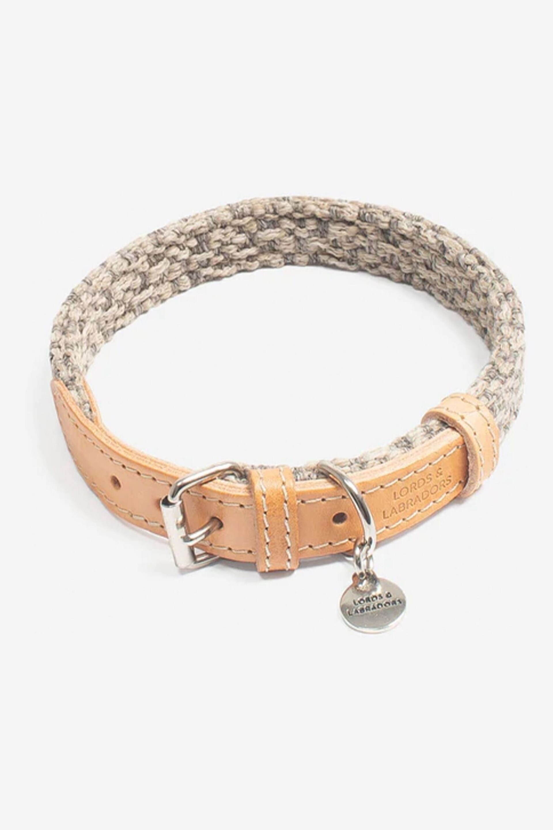 Lords and Labradors Pebble Essentials Herdwick Dog Collar - Image 1 of 6