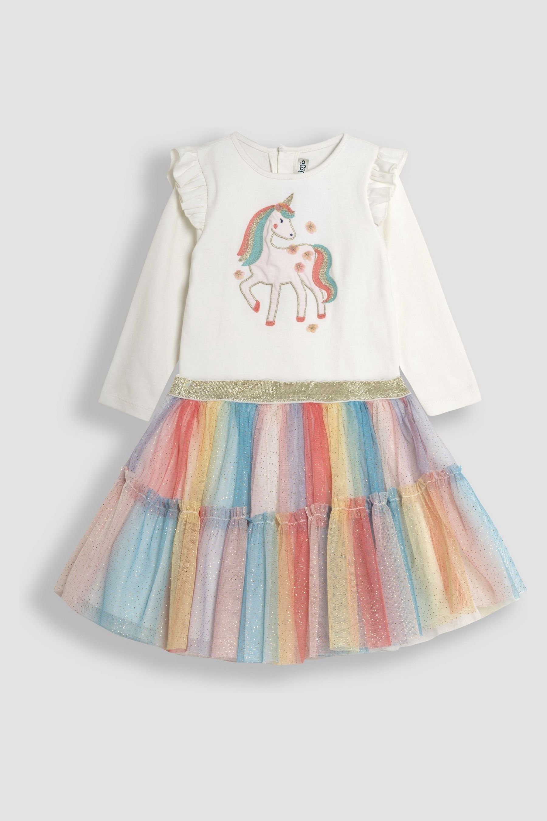 Buy JoJo Maman Bebe Unicorn Top And Tulle Skirt Set Next Ukraine