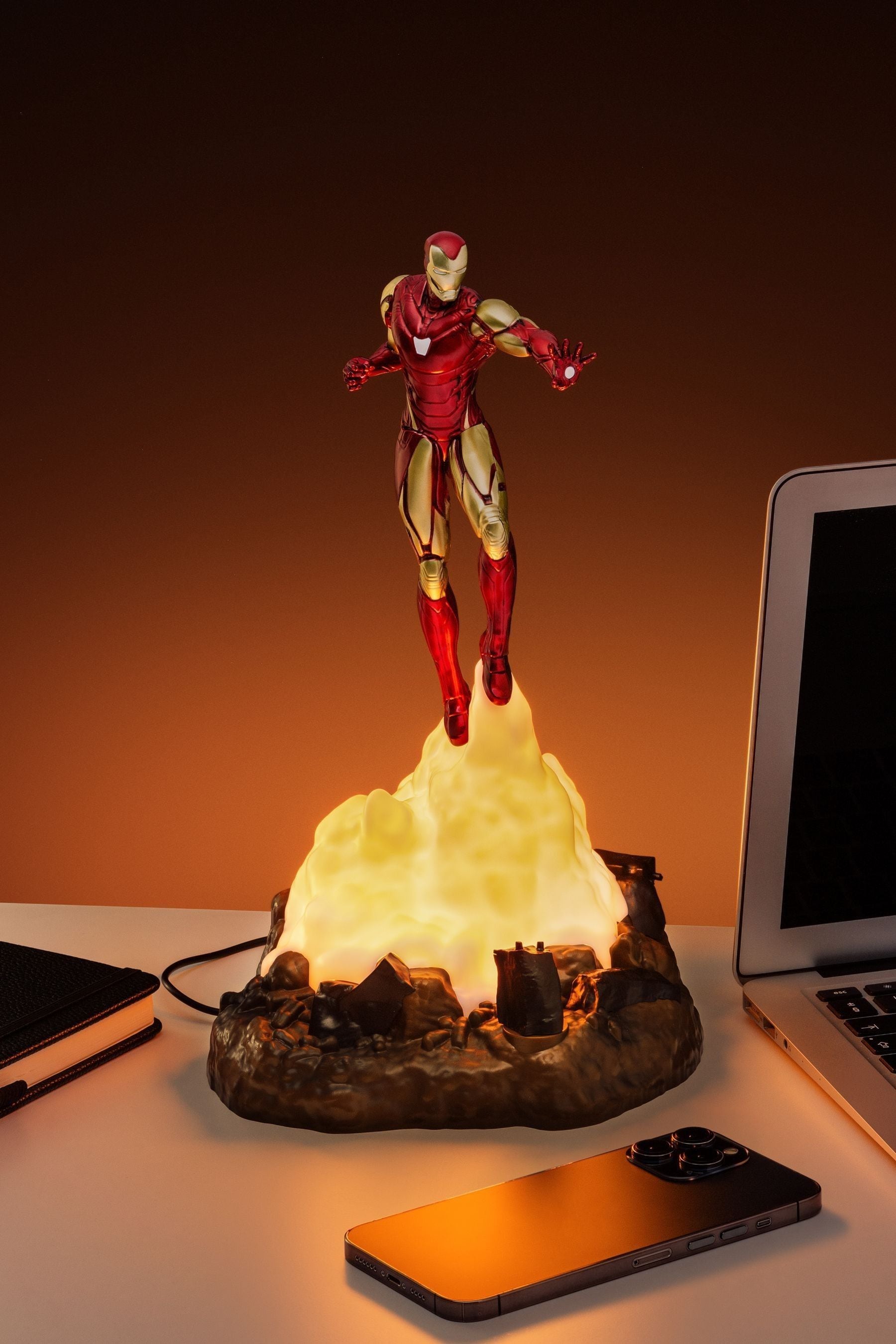Buy Marvel Iron Man Diorama Rechargeable Light from the Next UK online shop
