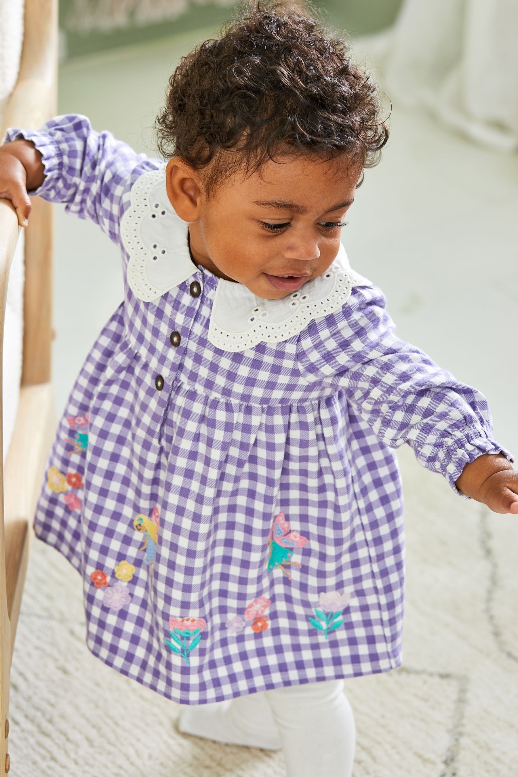 Baby tartan dress next online
