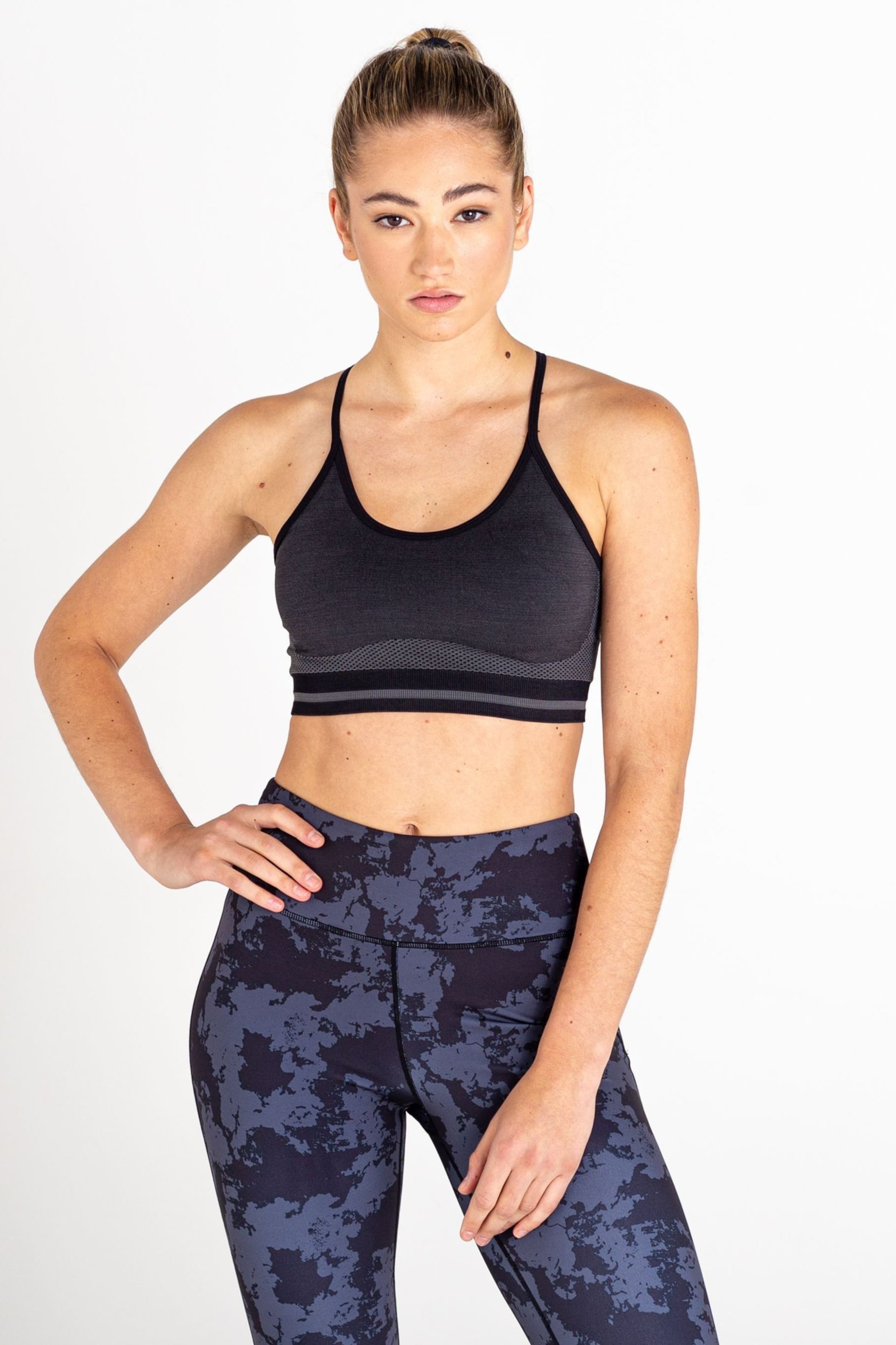 Dare 2b Don’t Sweat It Strappy Sports Bra - Image 1 of 6