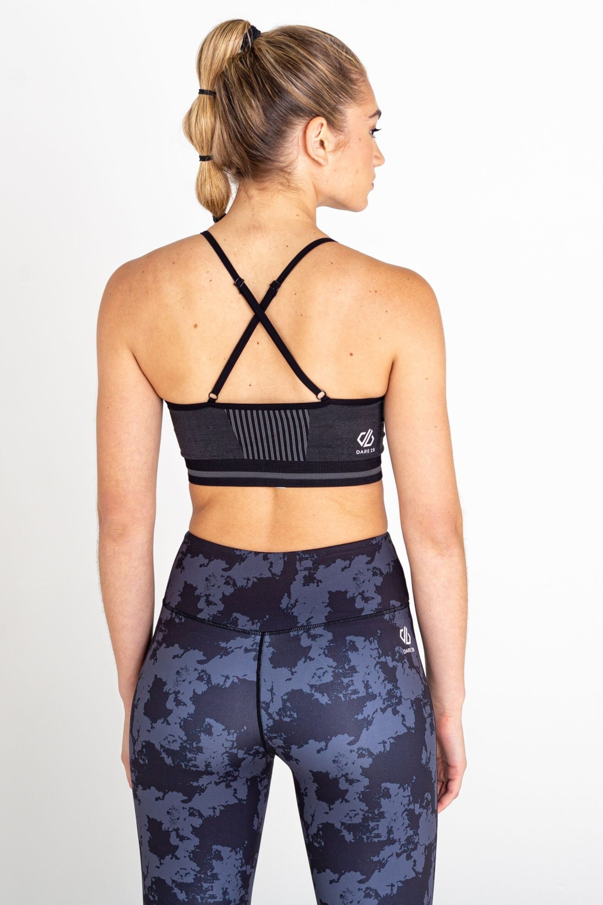 Dare 2b Don’t Sweat It Strappy Sports Bra - Image 3 of 6