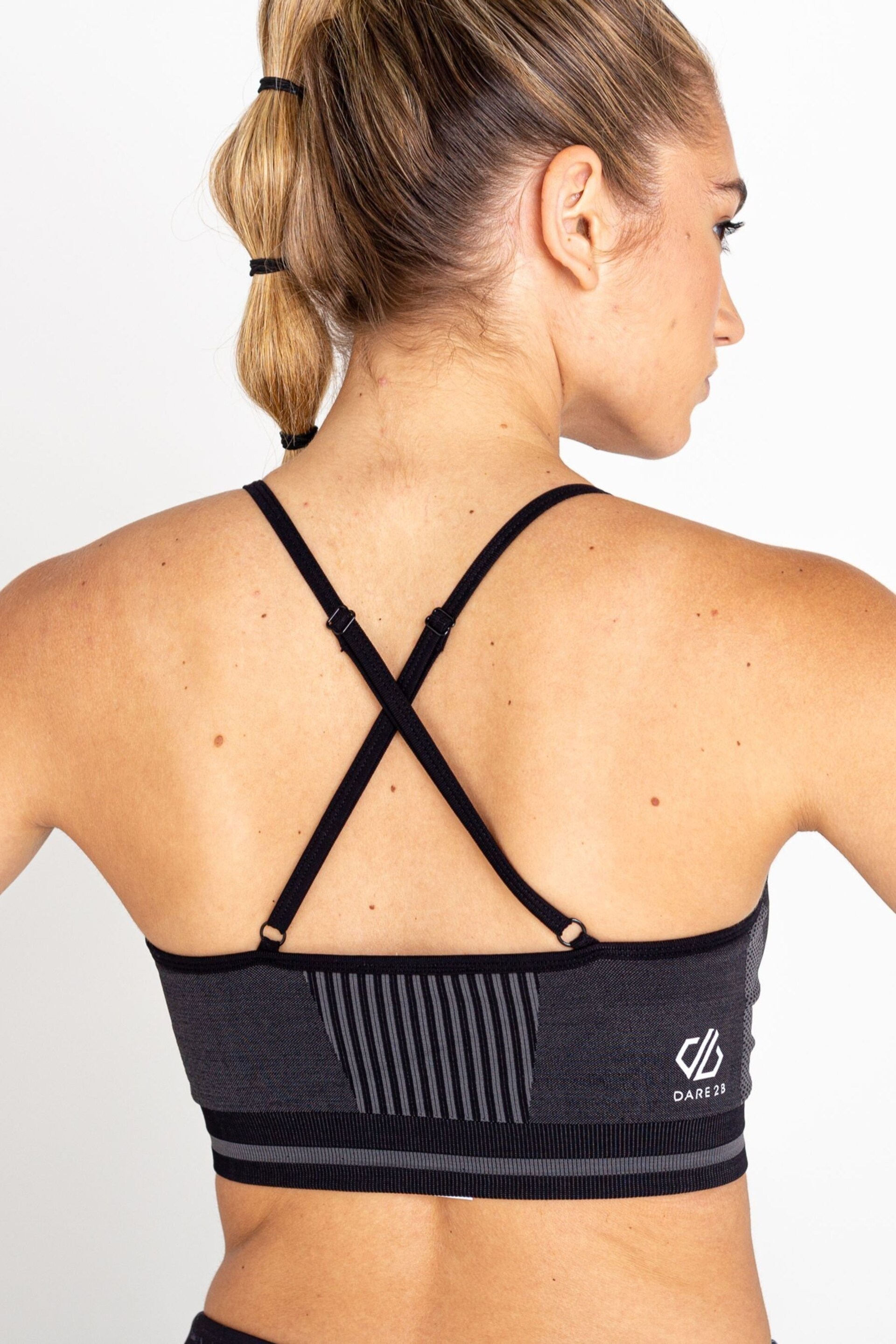 Dare 2b Don’t Sweat It Strappy Sports Bra - Image 6 of 6