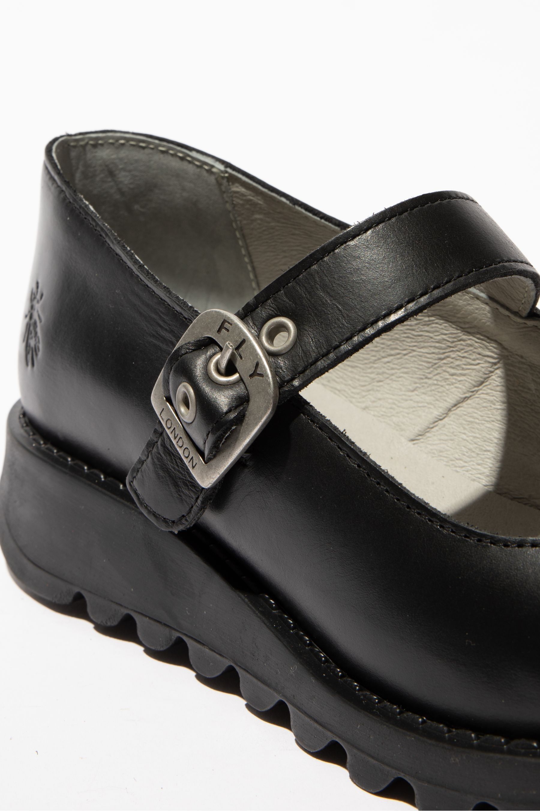 Buy Fly London Mary Jane Samp Black Shoes from Next Luxembourg